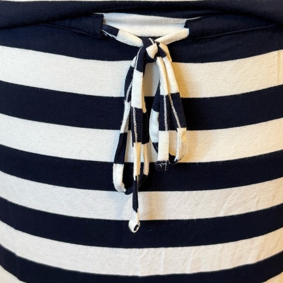 Tori Richard Alyssa Mini Striped V-neck Dress with Stretch Women’s Small - Picture 7 of 10